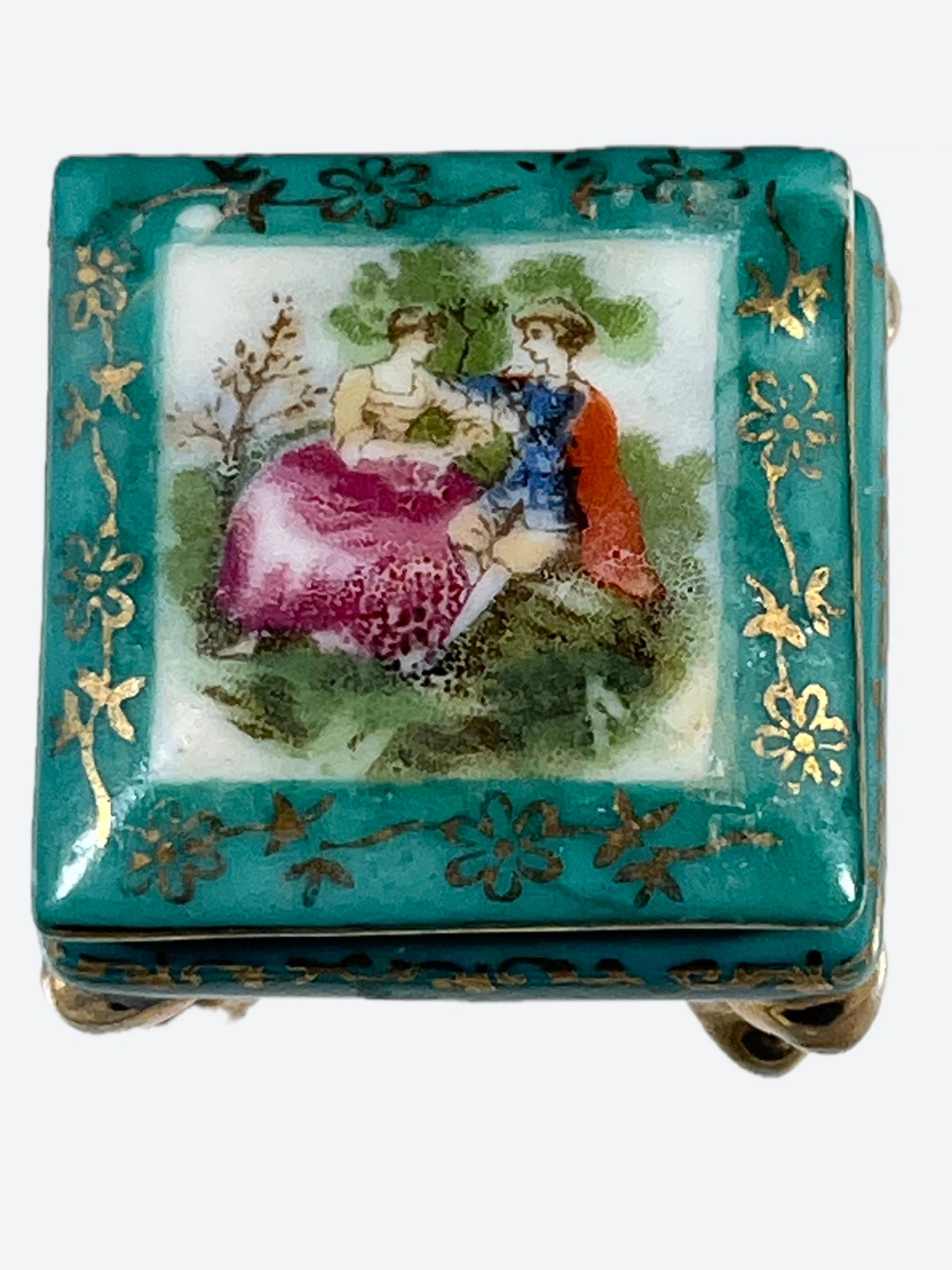 Vintage Porcelain Trinket Box - photo 3