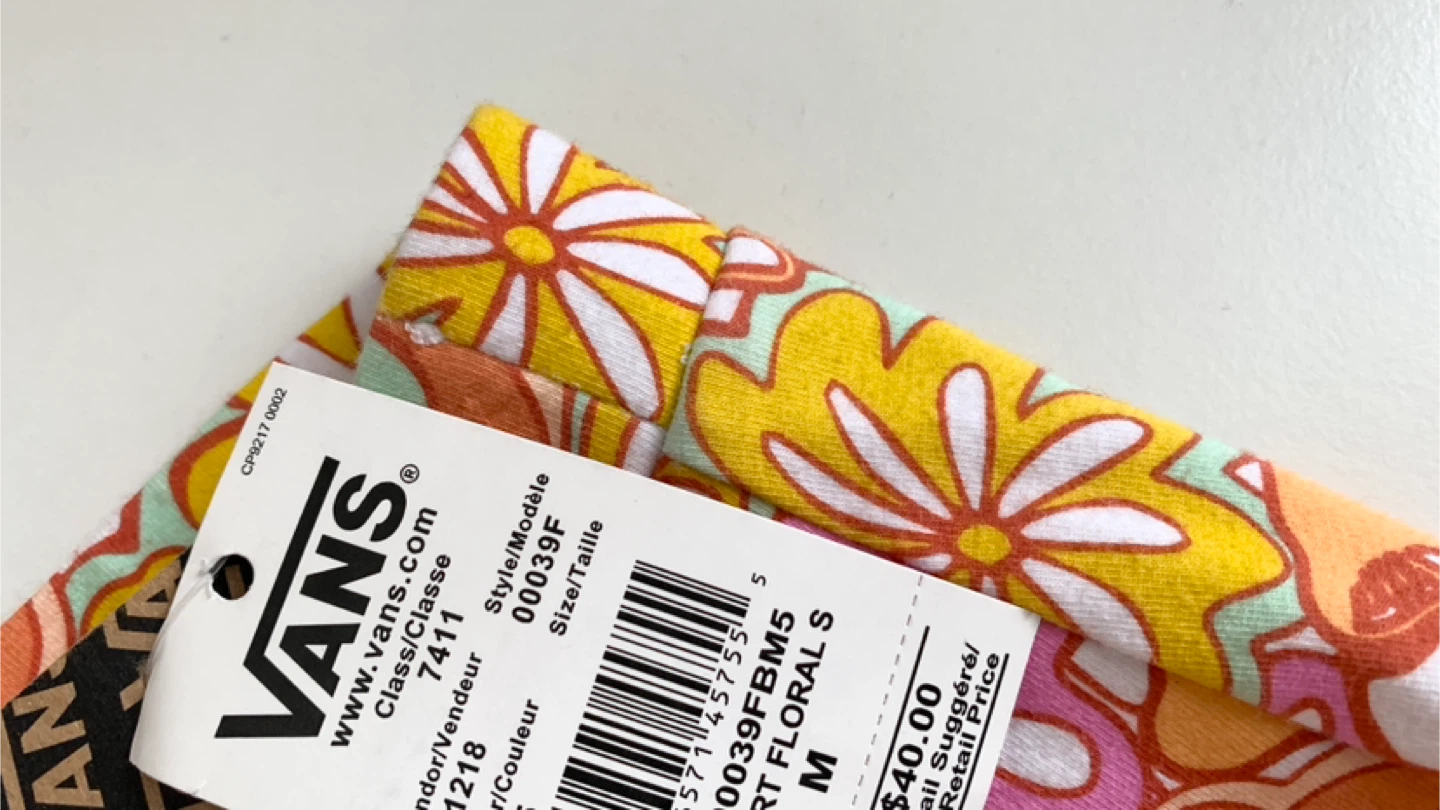 Vans Women/Girls Skirt High-Waist Stretch Resort Floral NEW - photo 3