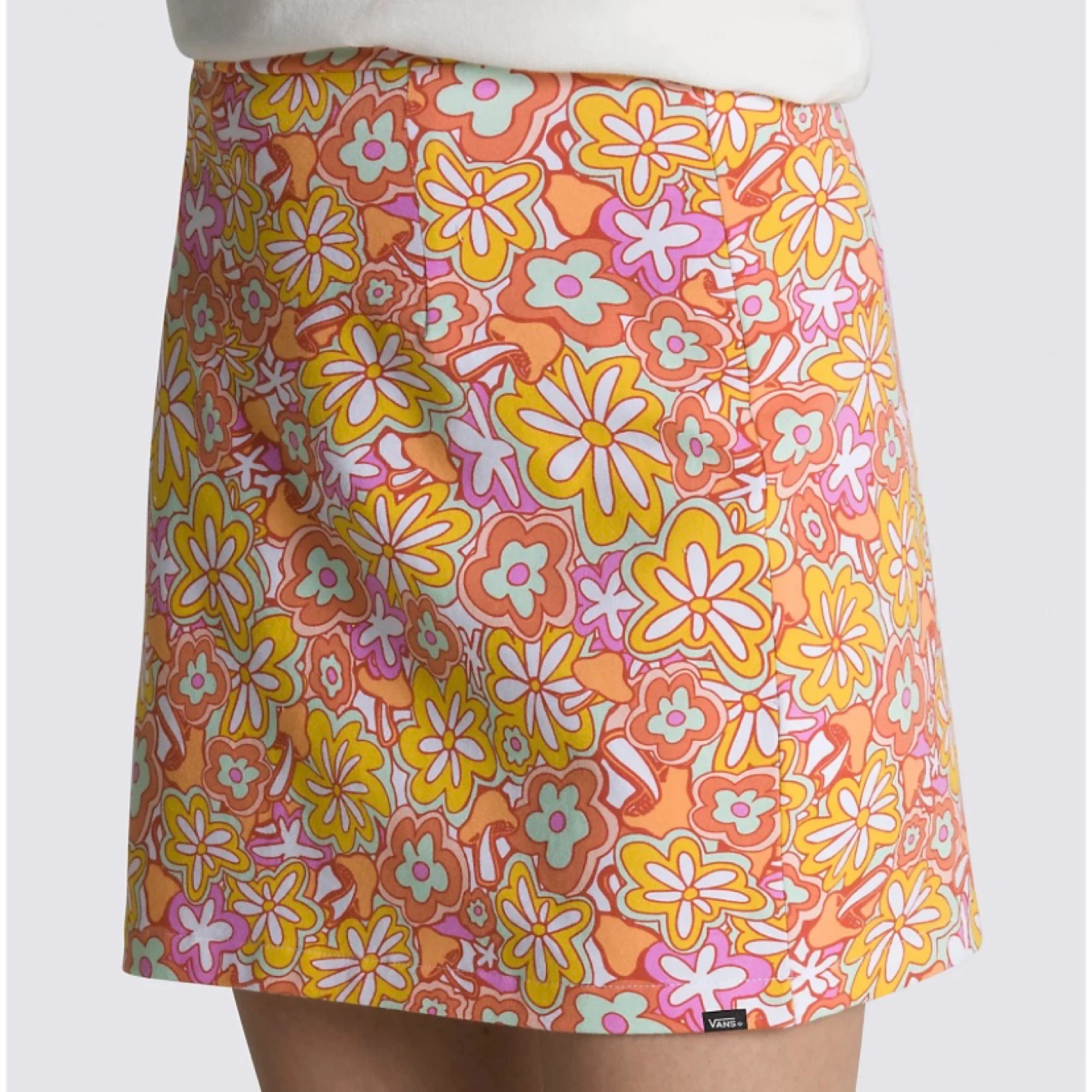 Vans Women/Girls Skirt High-Waist Stretch Resort Floral NEW - photo 2