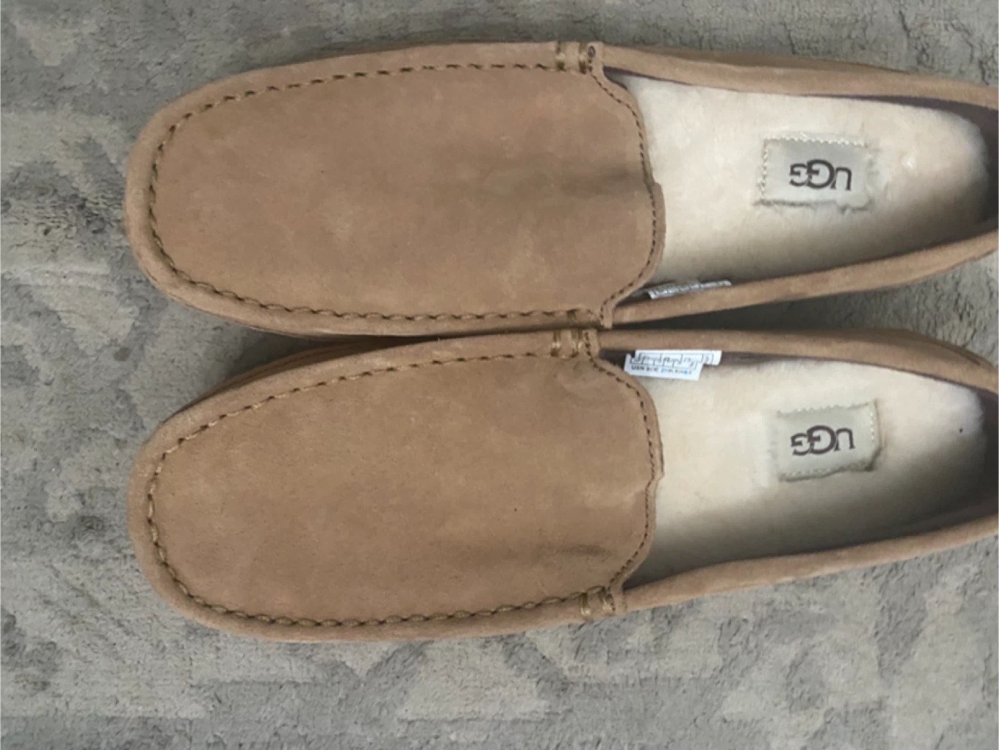 UGG Moccasin Slippers - Tan Suede - photo 3