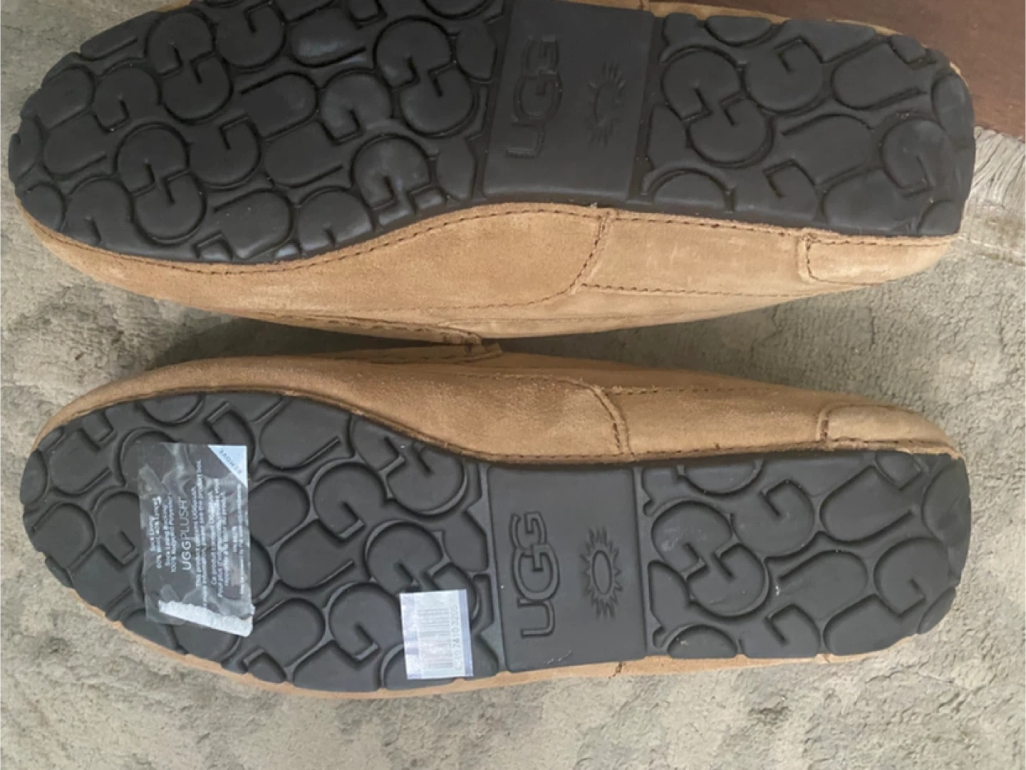 UGG Moccasin Slippers - Tan Suede - photo 4