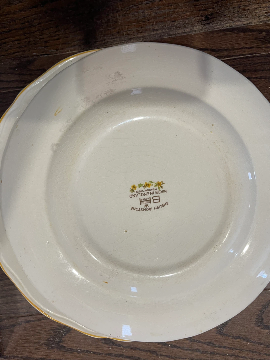 Bristo English Ironstone Plate - photo 2