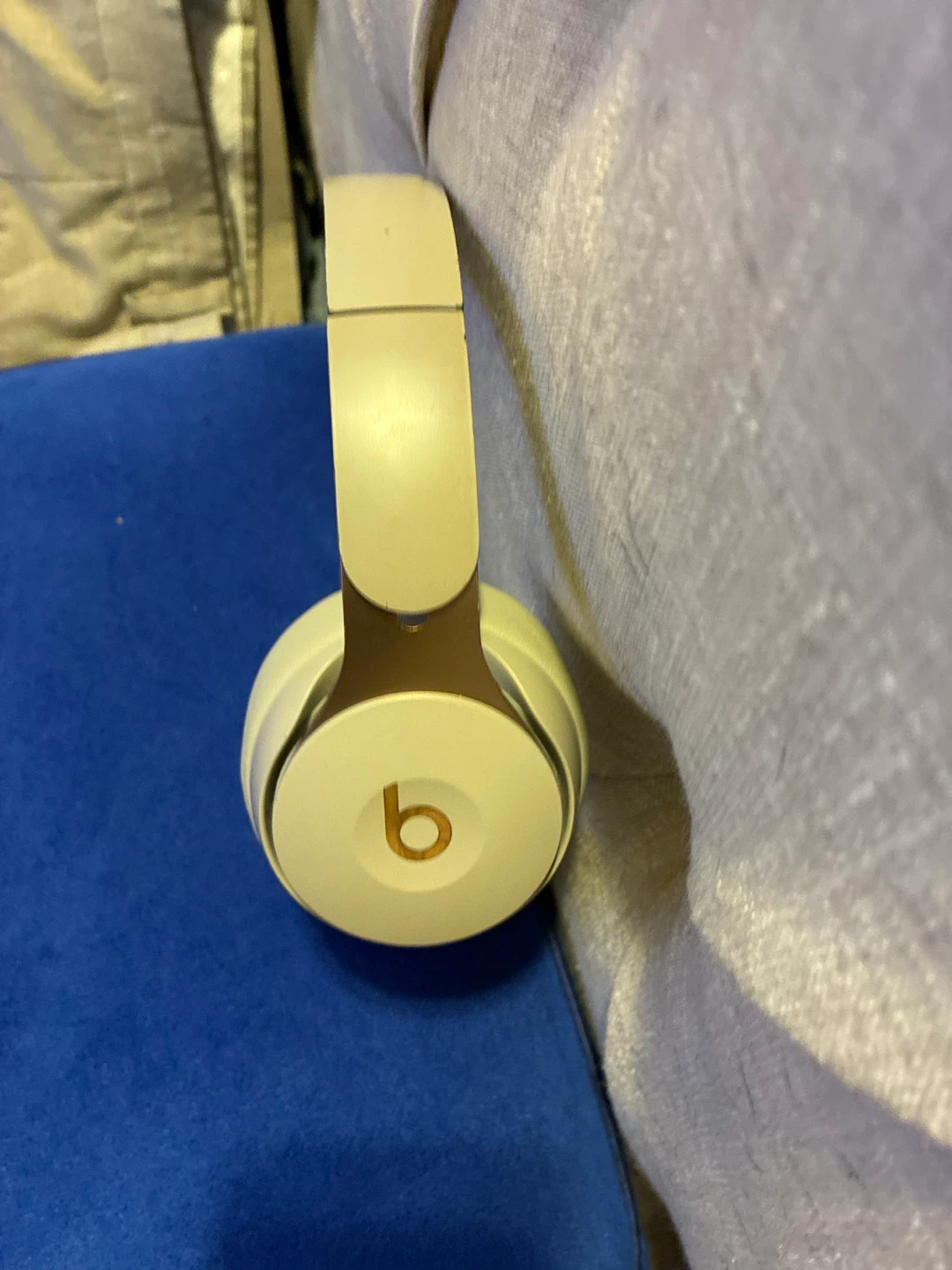 🥕Beats Solo Pro Wireless Headphones - Light Beige - photo 2