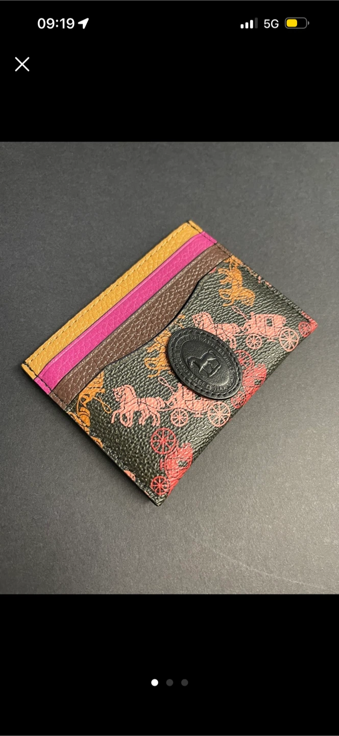Coach Card Case