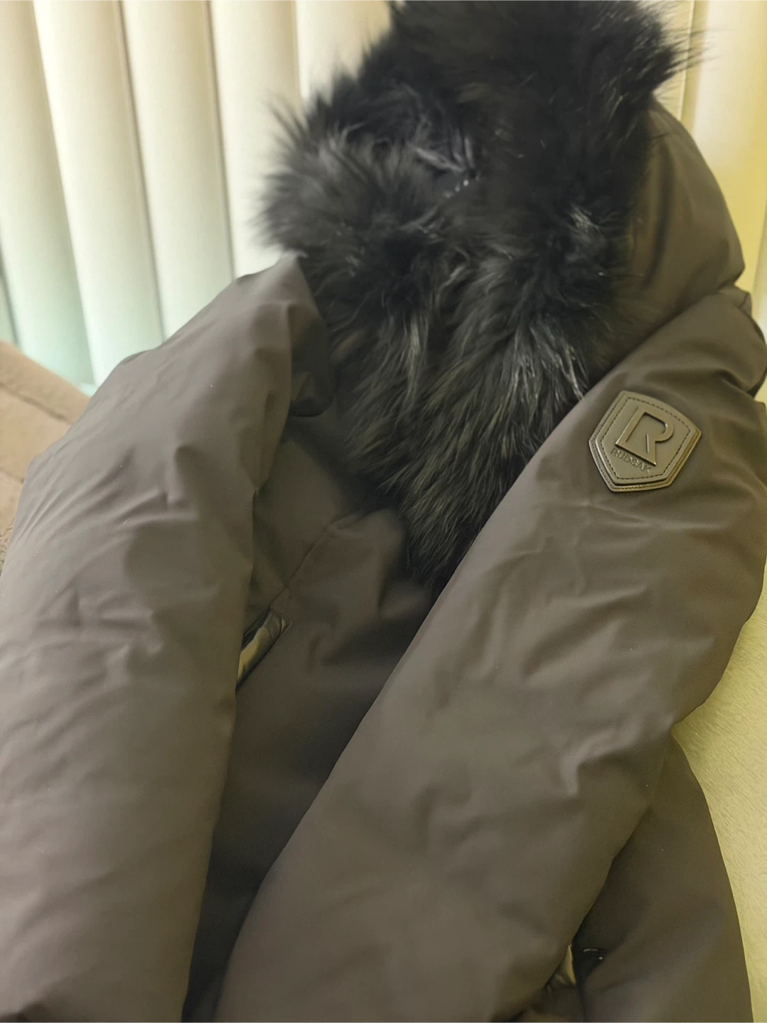Rudsak Black Down Parka with Fur Hood - photo 2