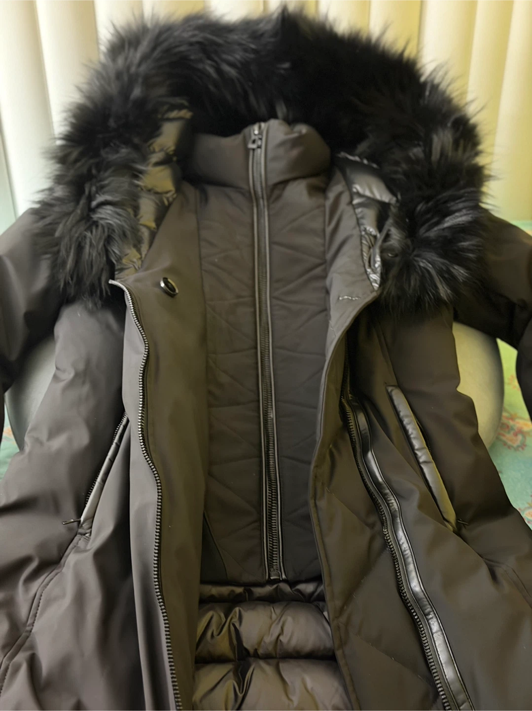 Rudsak Black Down Parka with Fur Hood - photo 5