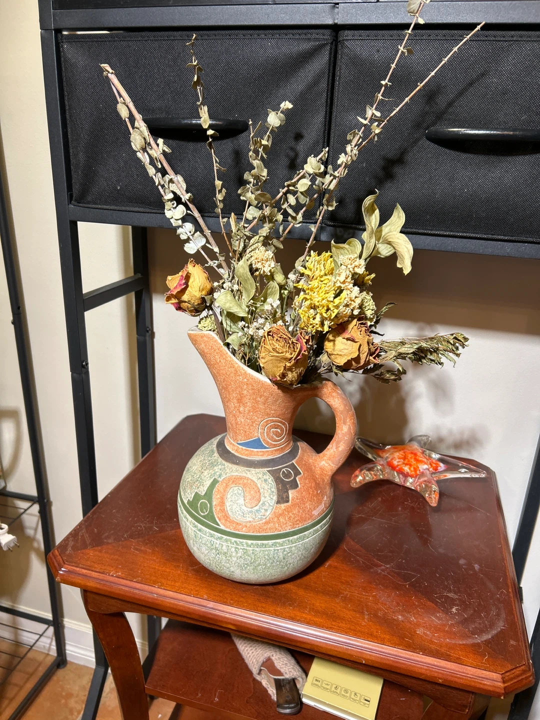 Handmade Mexican Clay Jug