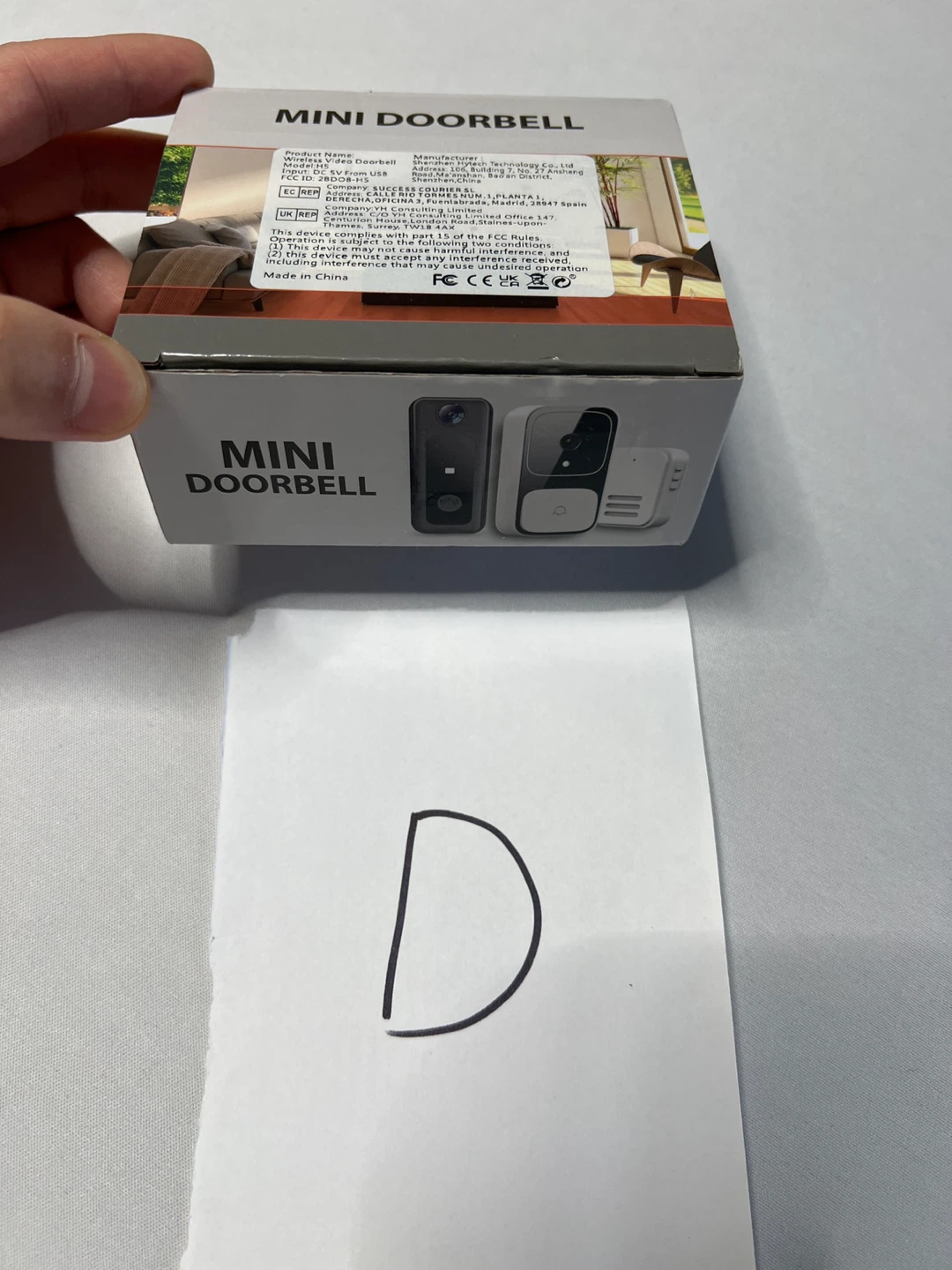 Mini Wireless Video Doorbell