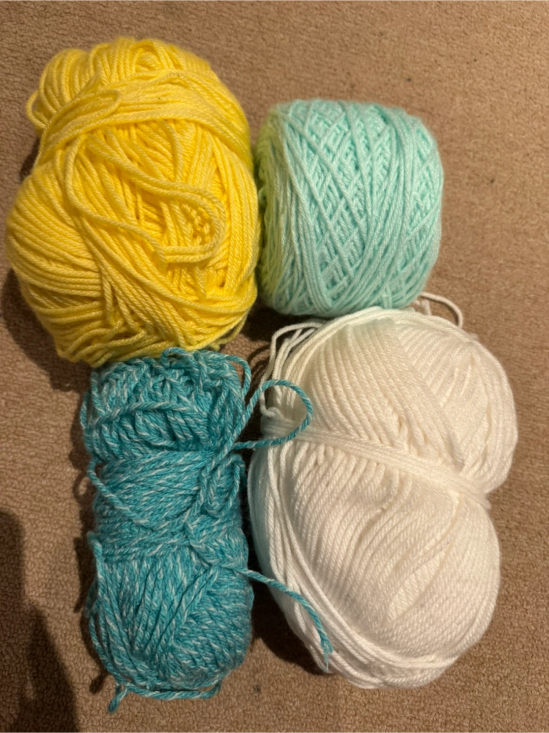 Cotton, acrylic & scrubby yarn - Assorted Colours - photo 2