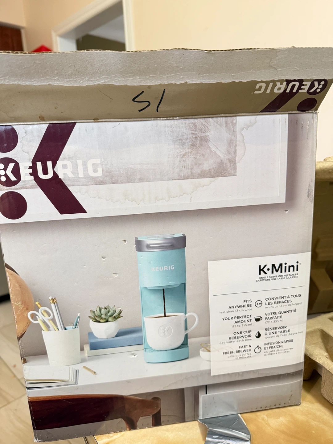 Keurig K-Mini Single Serve Coffee Maker - Aqua - photo 3