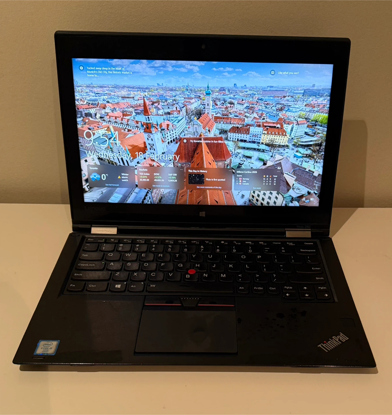 Touchscreen Lenovo ThinkPad Yoga 260 Laptop - photo 2