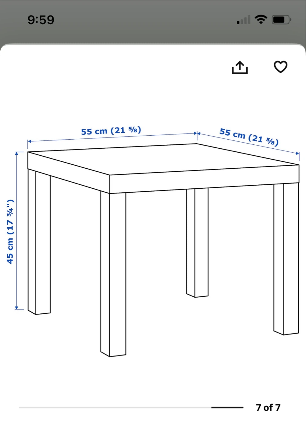 Ikea  LACK tables (2) - photo 2