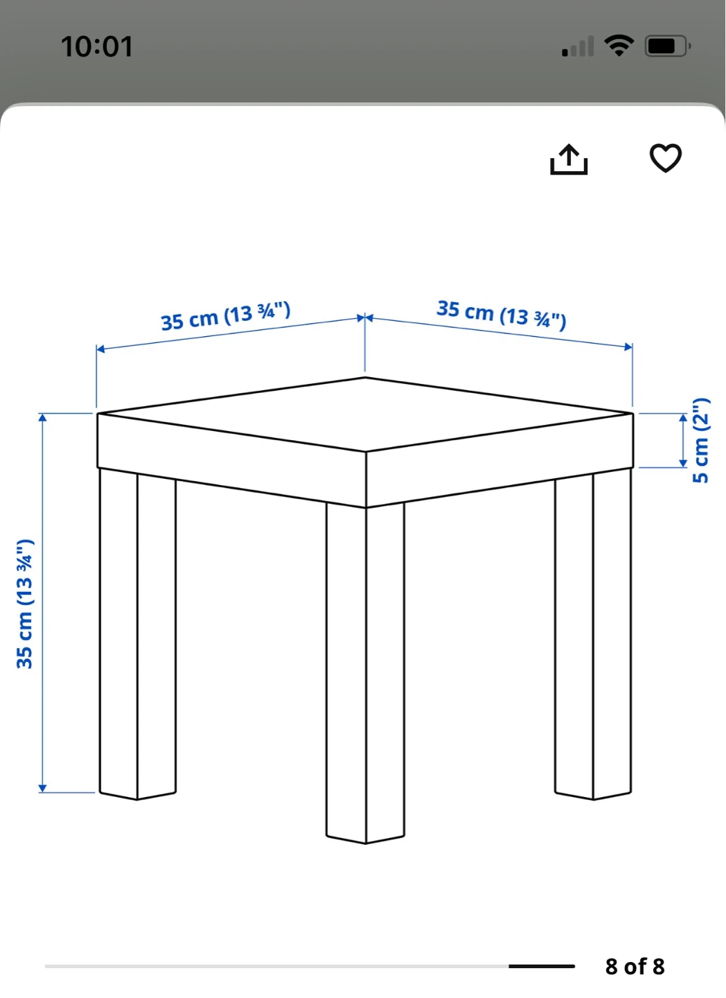 Ikea  LACK tables (2) - photo 3