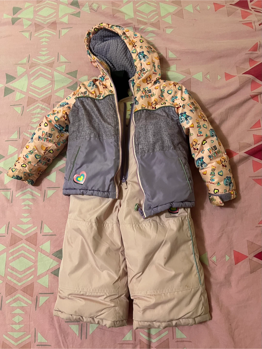 Kids Paw Patrol Ski Suit 1 to 2 years