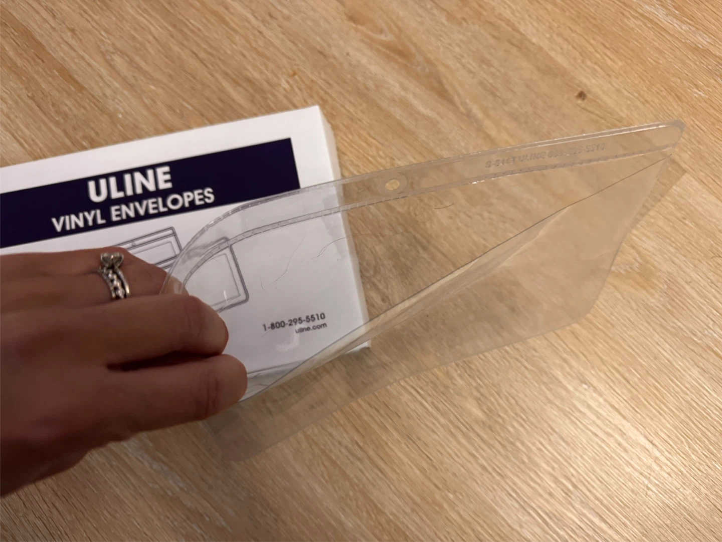 ULINE Vinyl Envelopes 9" x 6" - photo 2