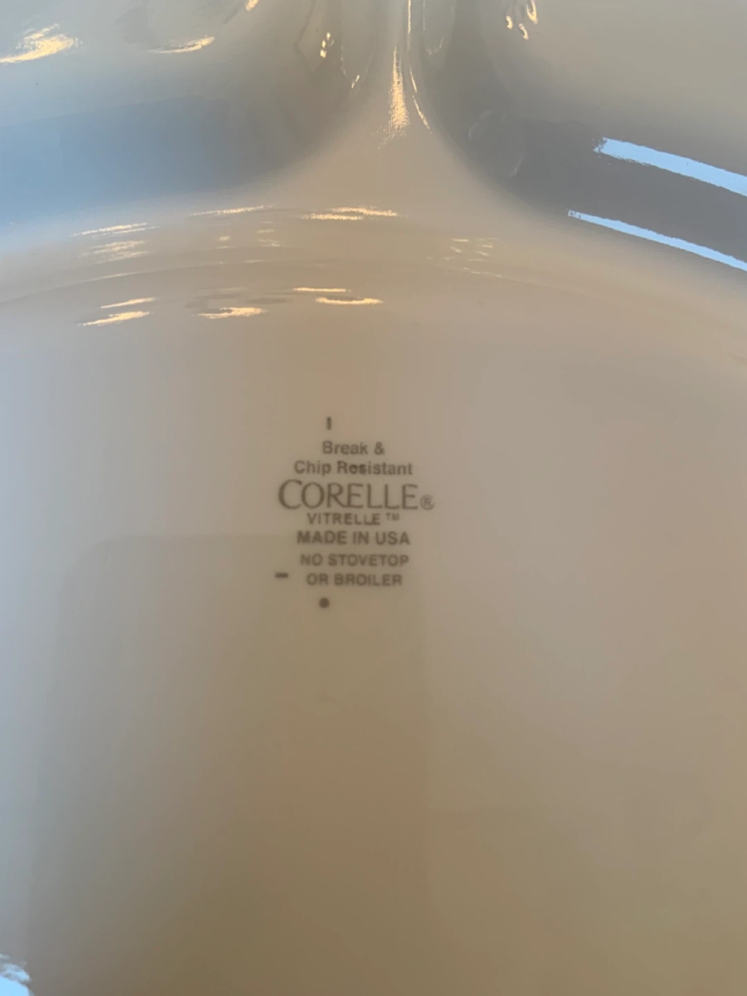 Set of 3 Corelle Vitrelle Divided Plates - photo 3