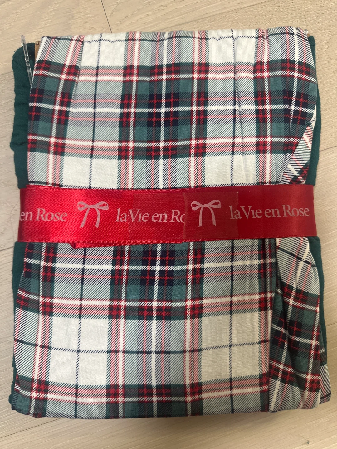 New La Vie en Rose Green Dog Print Pajama Set - photo 2