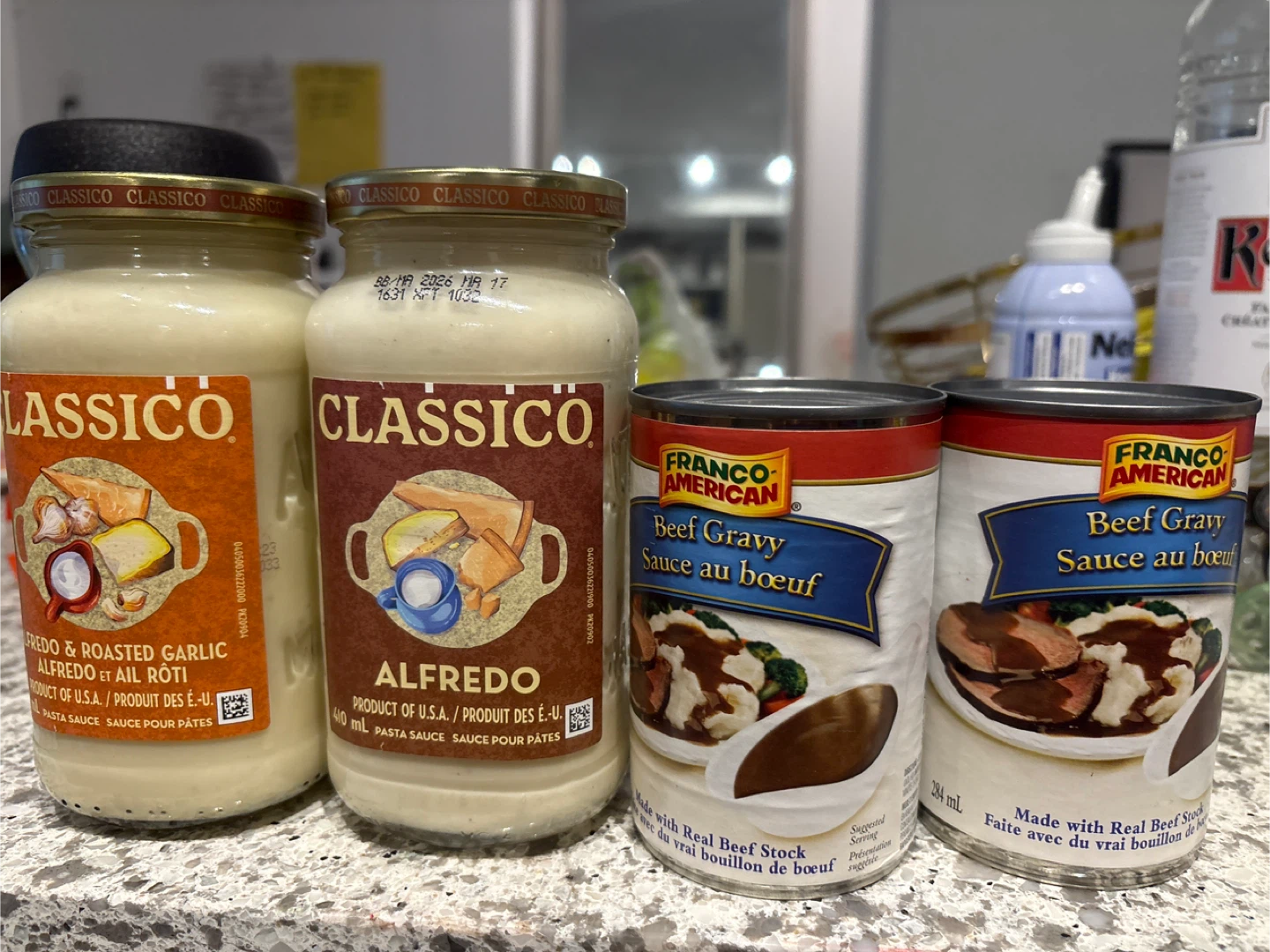 Classico Alfredo Sauces & Franco-American Beef Gravy