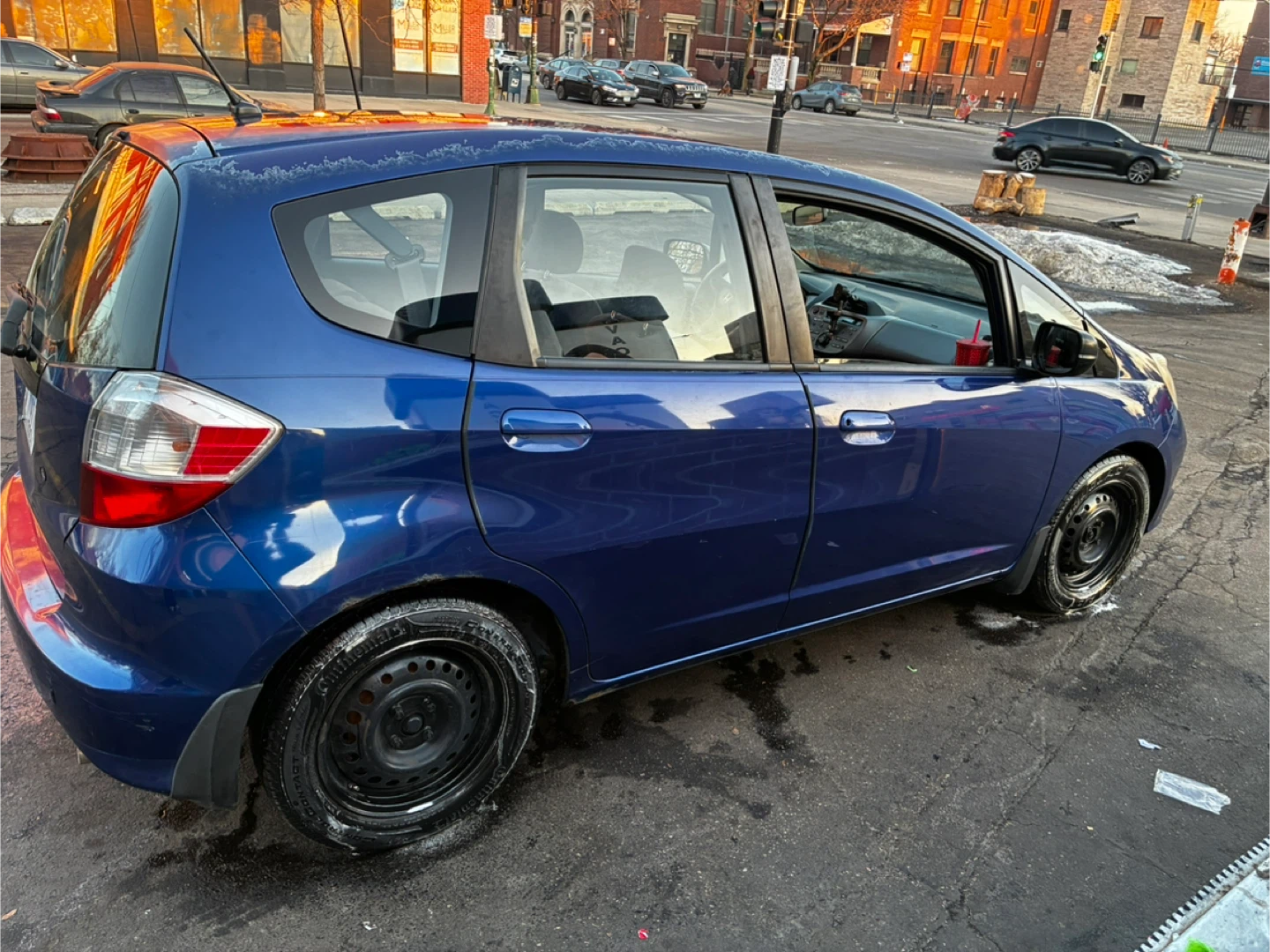 Blue Honda Fit - Compact Hatchback - photo 5