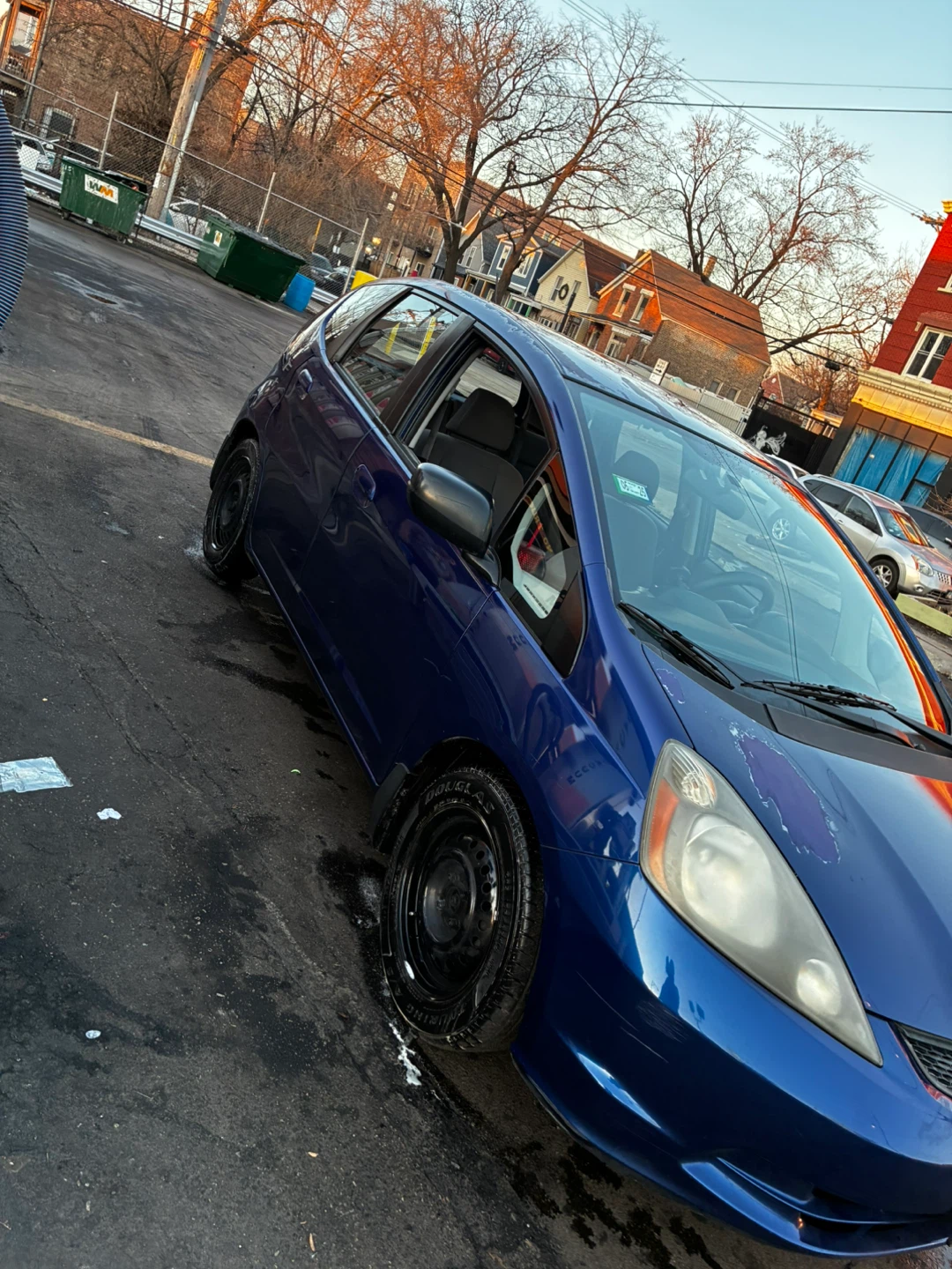 Blue Honda Fit - Compact Hatchback - photo 2