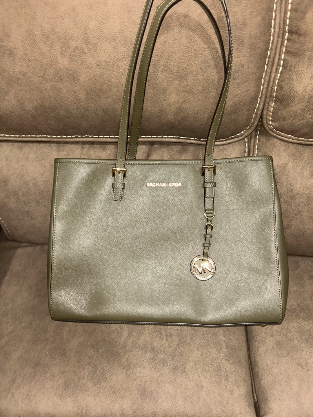 Michael Kors Tote Bag - Olive Green