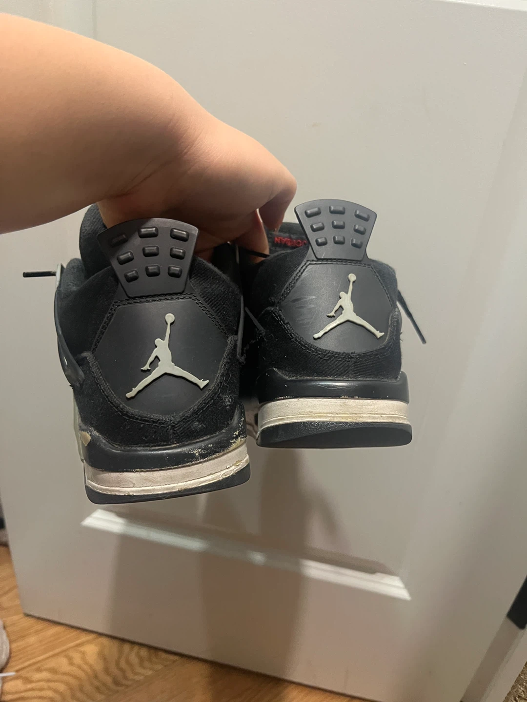 Air Jordan 4 Retro Black Cat 5.5y - photo 4