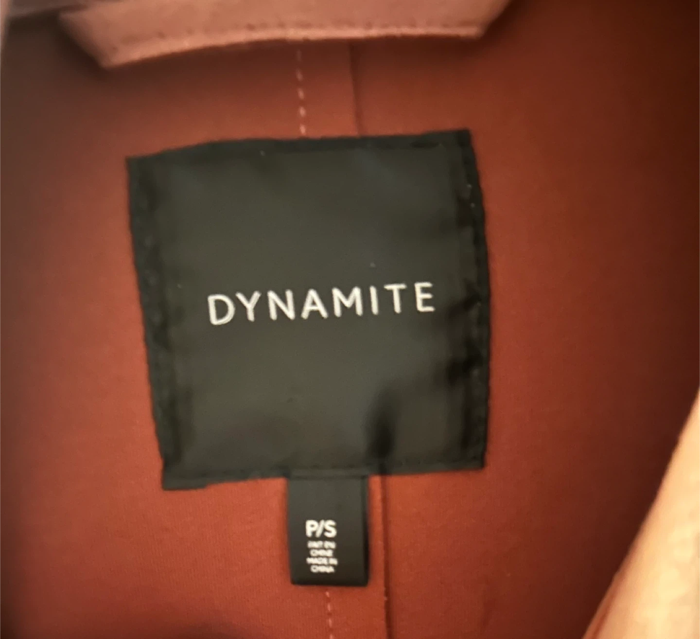 Dynamite Trench Coat Size S/P - photo 3