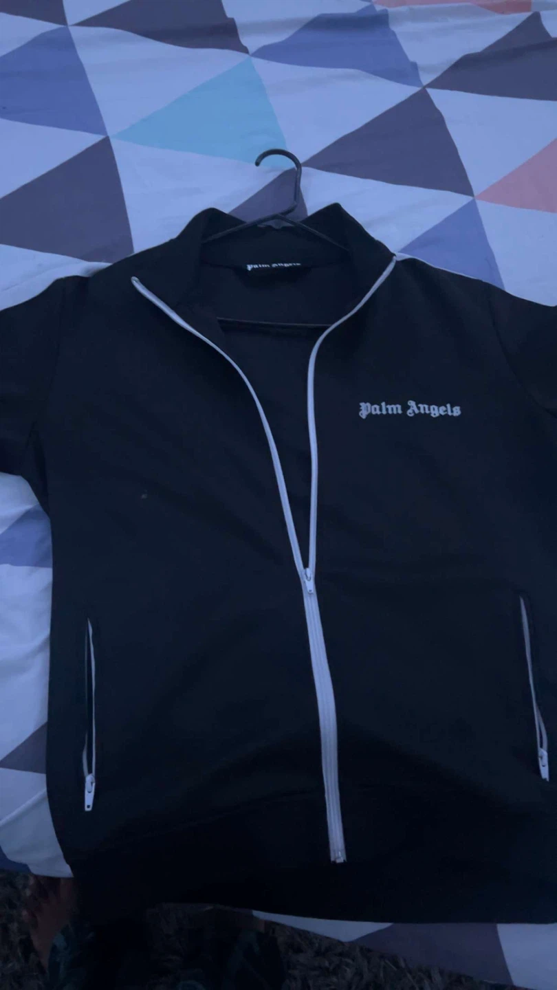 Palm Angels Black Track Jacket - photo 3