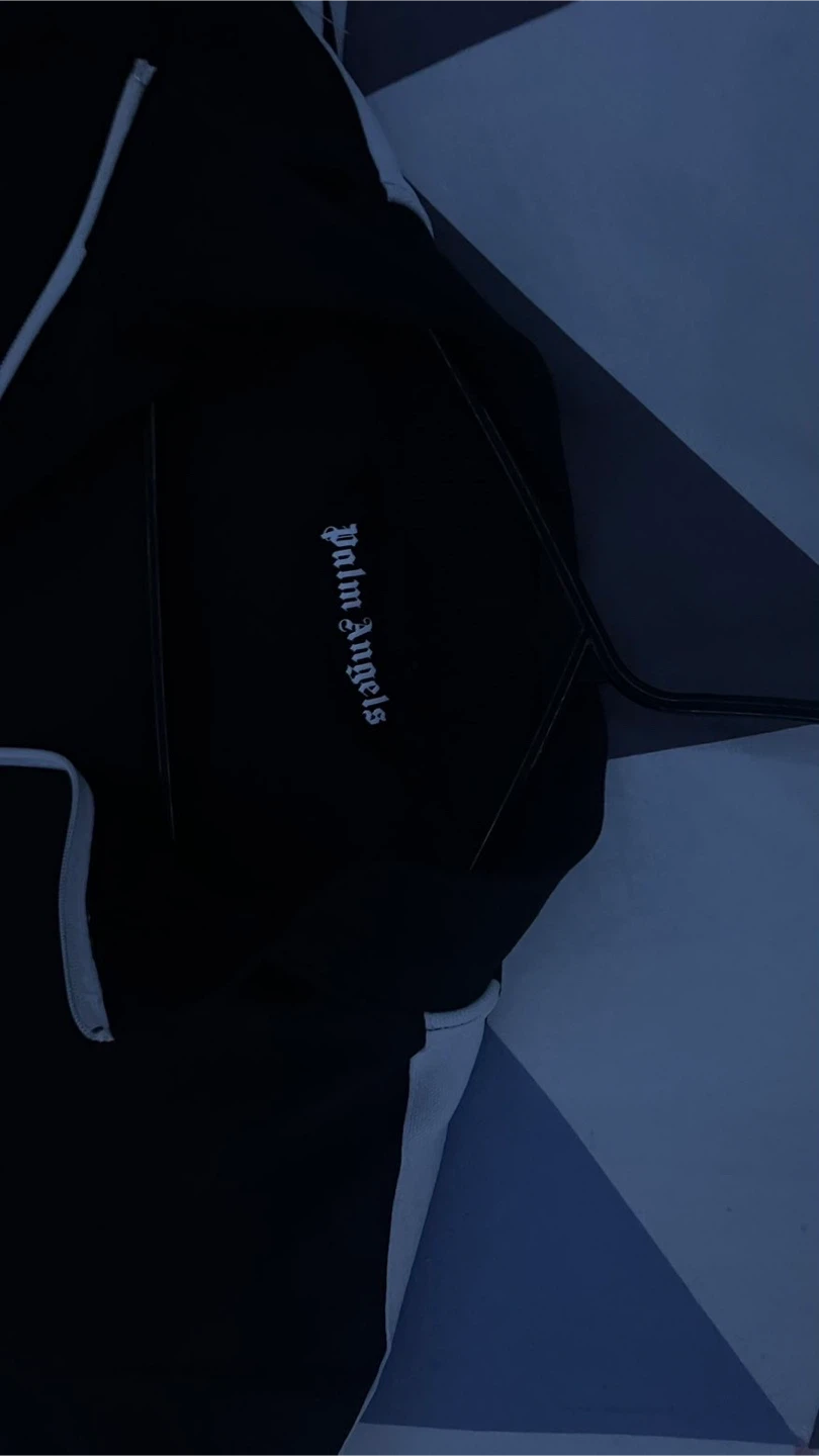 Palm Angels Black Track Jacket