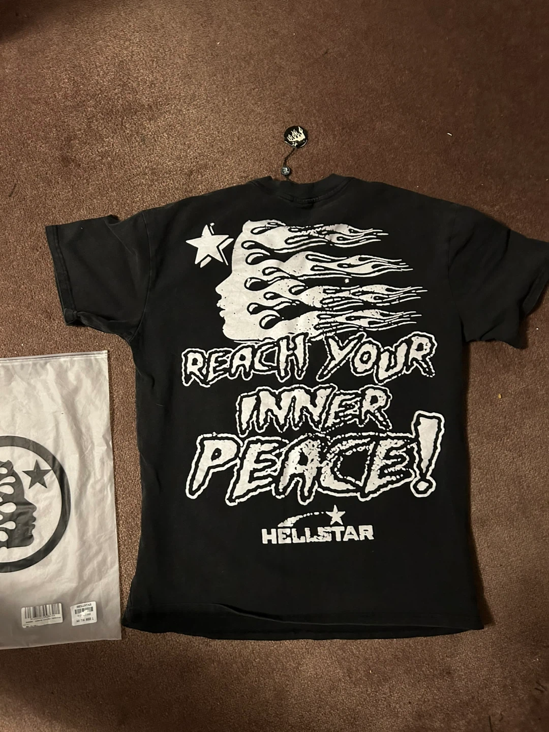 Hellstar "Reach Your Inner Peace" T-Shirt - photo 3