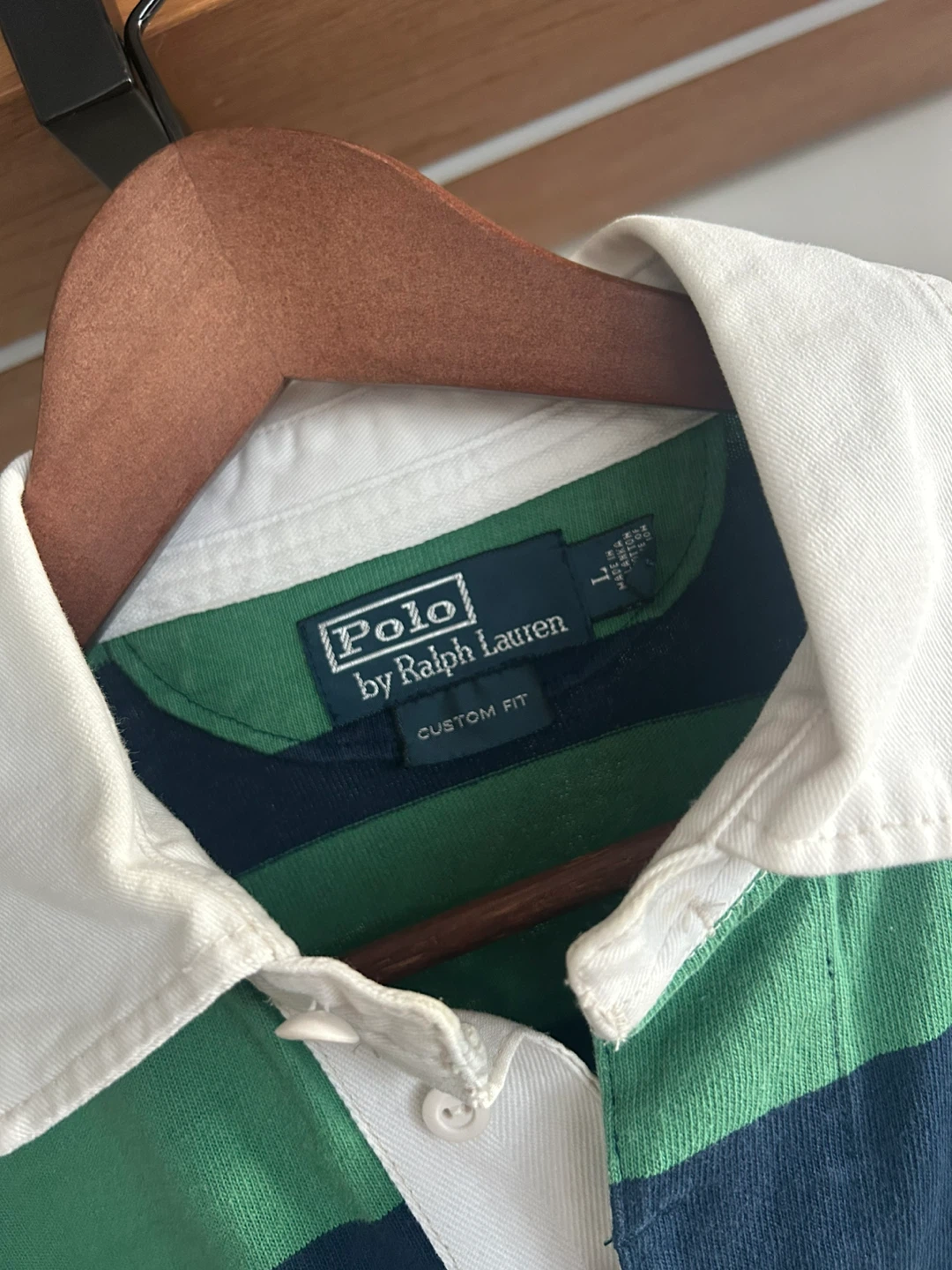 Polo Ralph Lauren Vintage Striped Rugby Shirt - New - photo 3