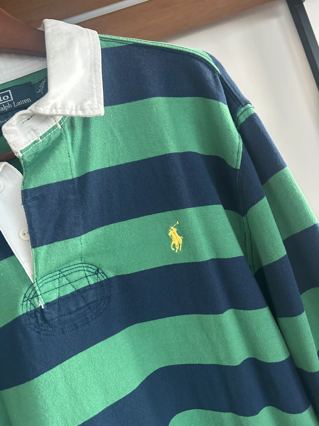 Polo Ralph Lauren Vintage Striped Rugby Shirt - New - photo 2
