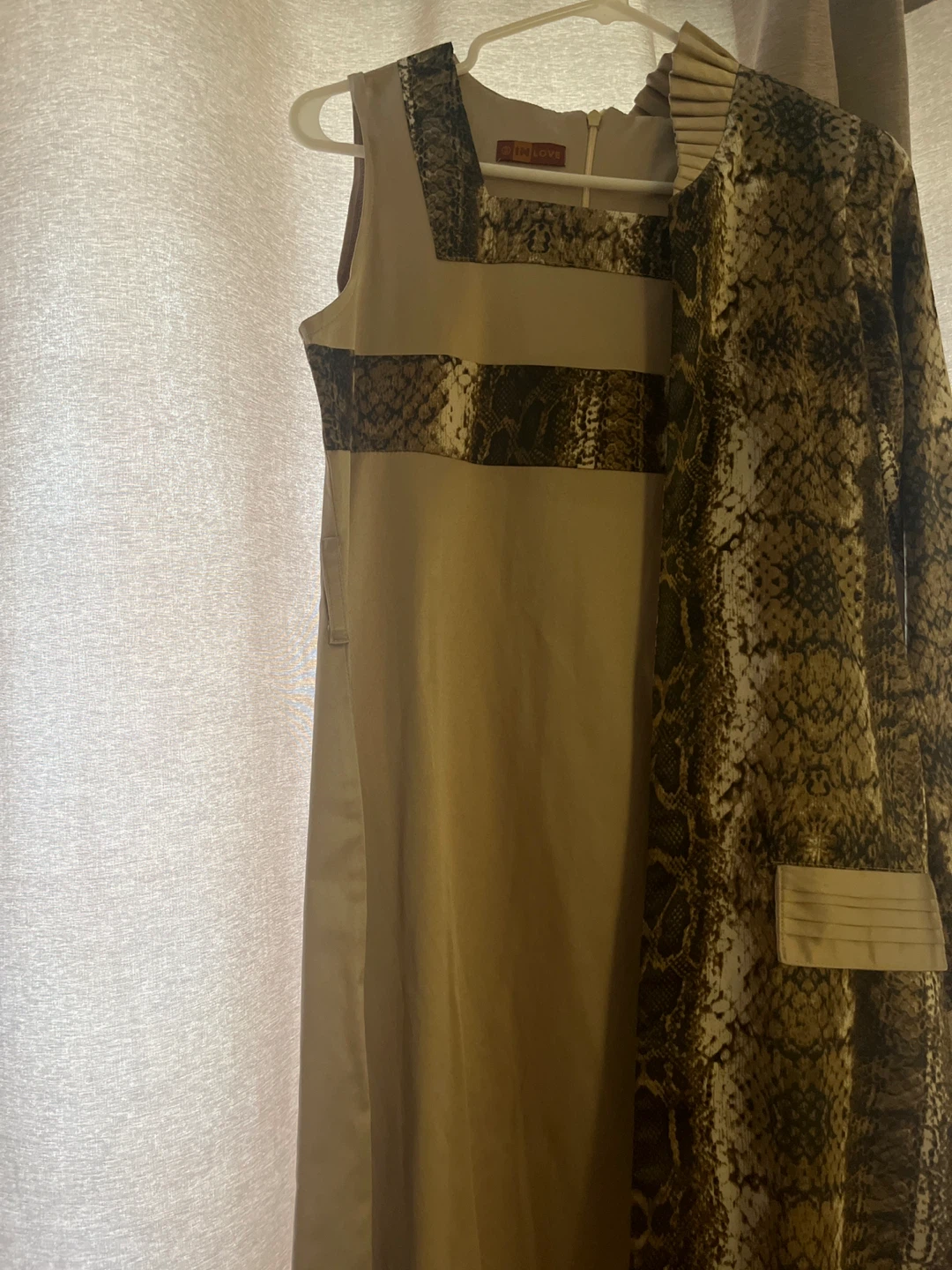 Women's Snake Print Dress - photo 3