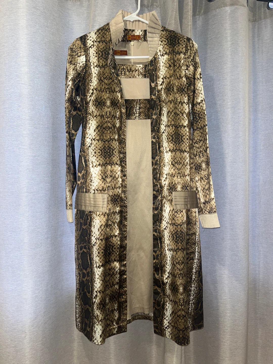Women's Snake Print Dress