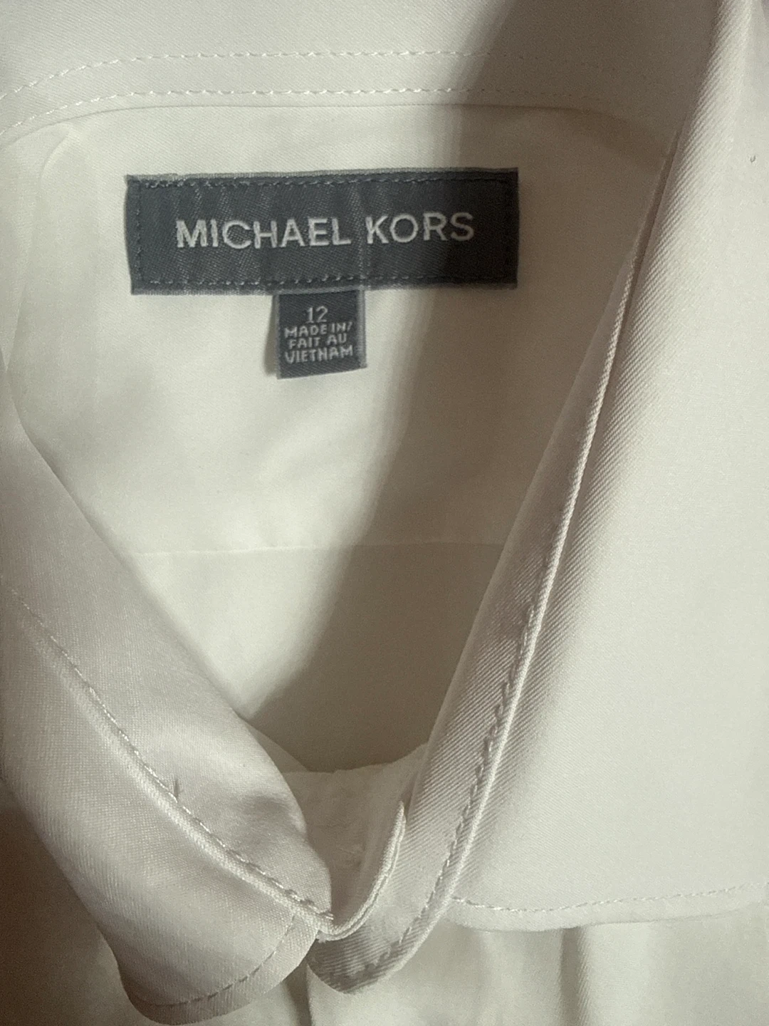 Michael Kors White Dress Shirt - Size 12 - photo 2