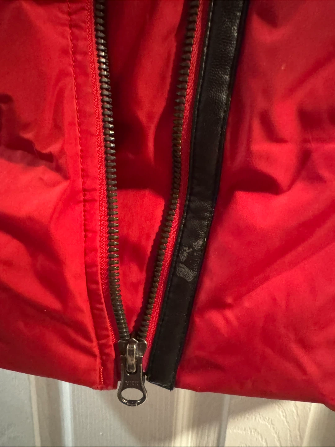 Mackage Red Down Parka with Fur Hood - photo 2