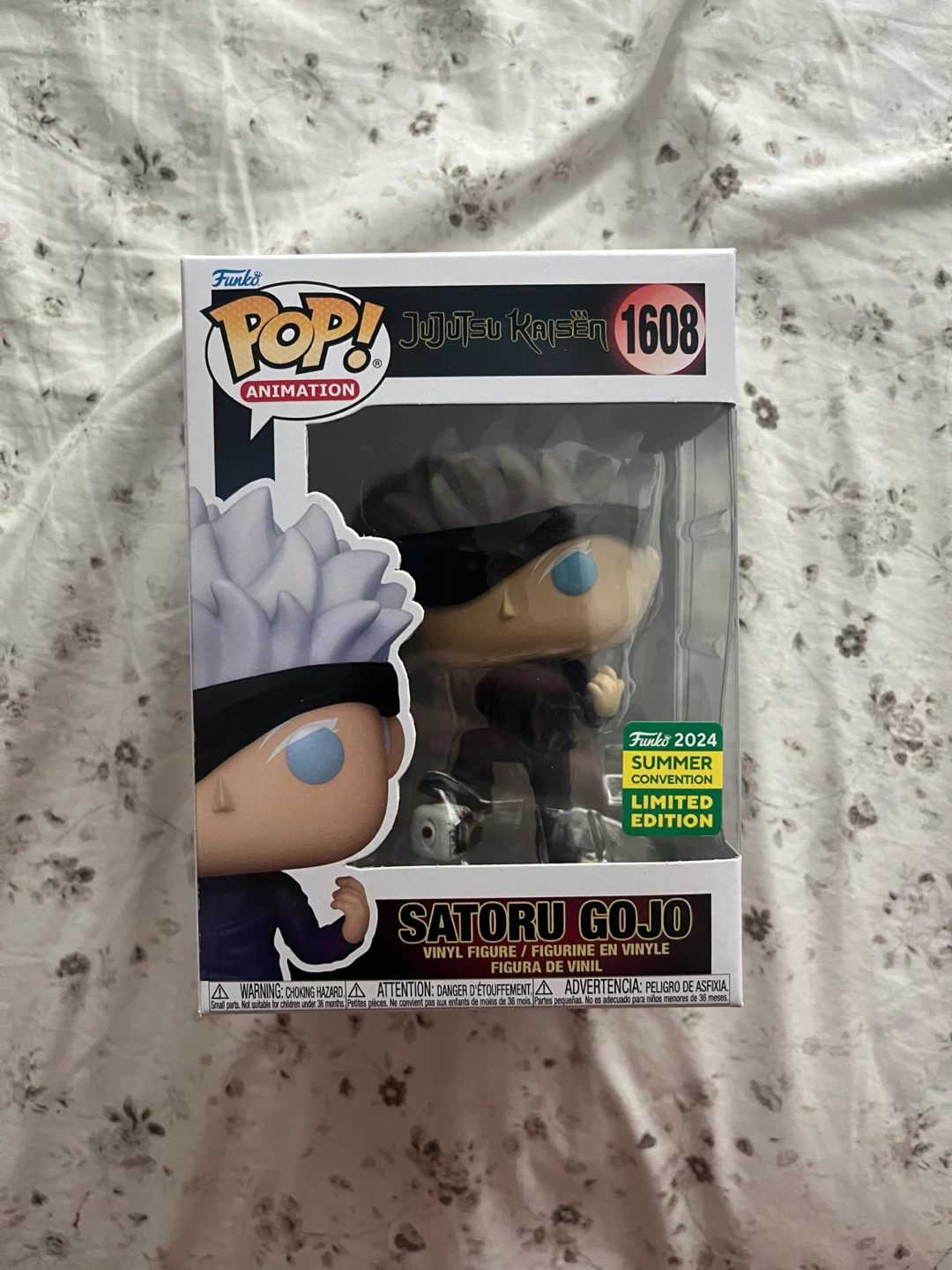 Funko Pop! Satoru Gojo Jujutsu Kaisen 1608 Limited Edition