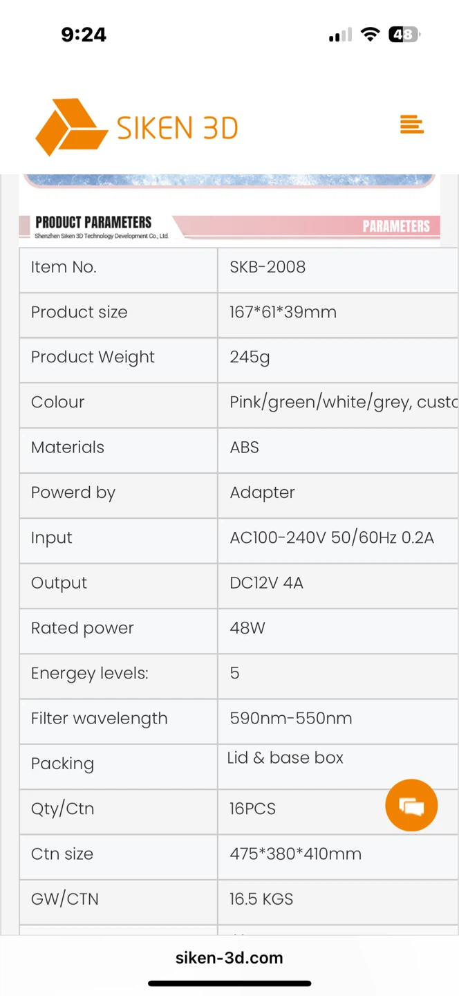 SIKEN 3D IPL Hair Removal Device SKB-2008L - photo 5