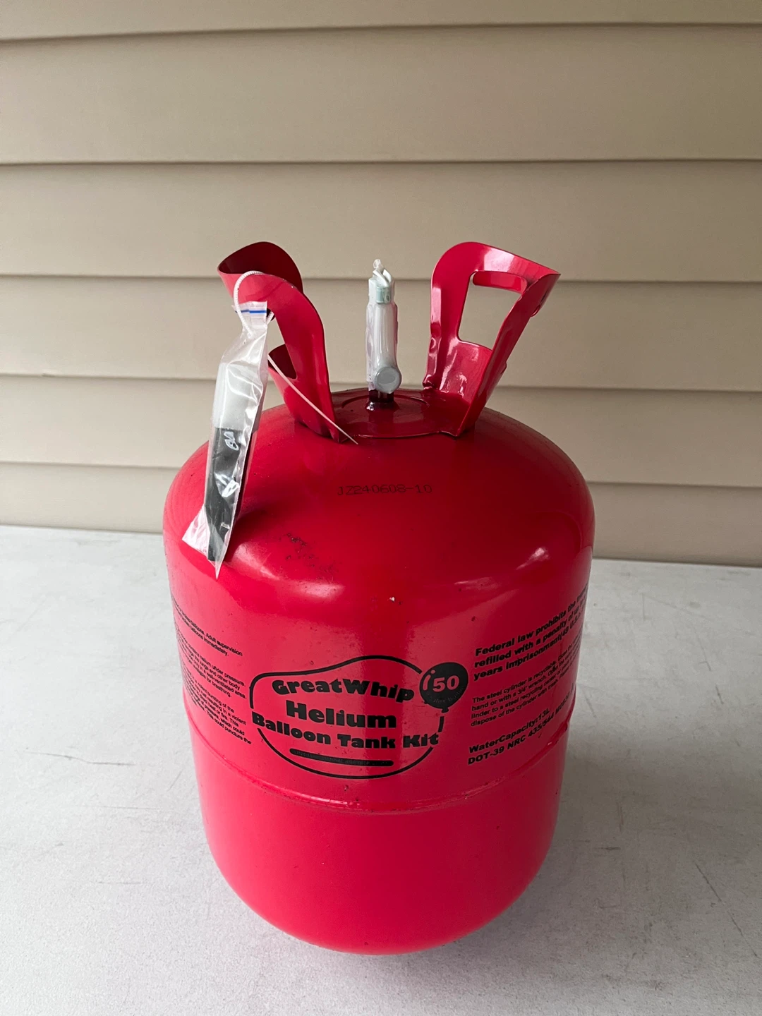 GreatWhip Helium Balloon Tank - photo 4