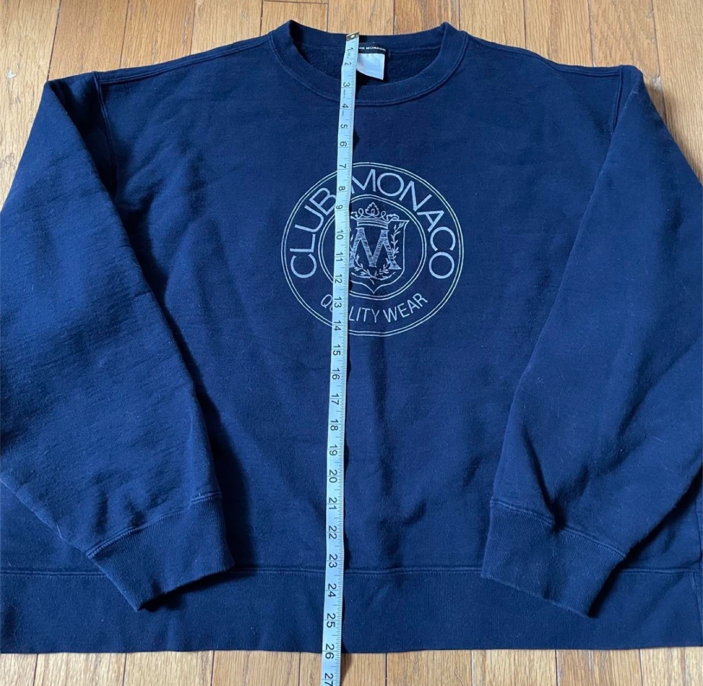 Vintage Club Monaco Navy Crewneck Sweatshirt L - photo 4