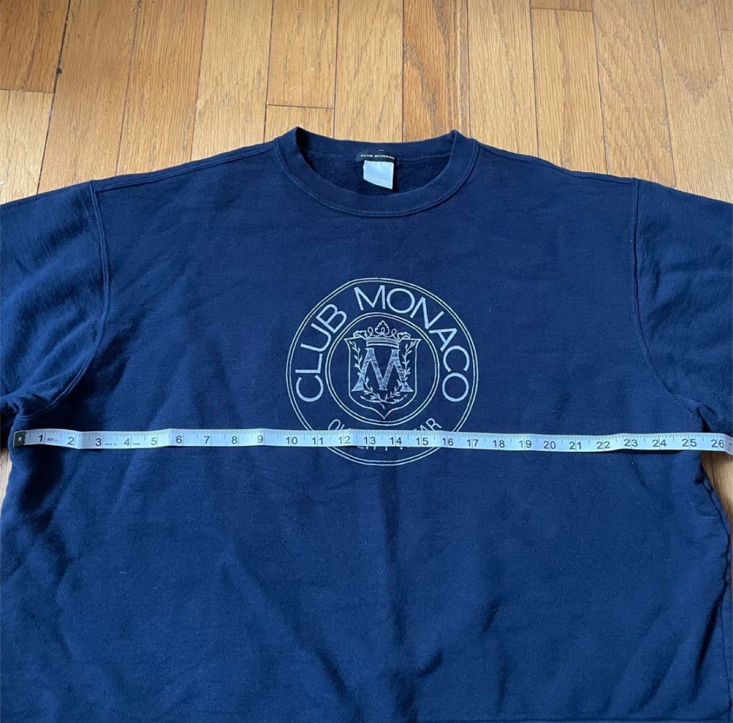 Vintage Club Monaco Navy Crewneck Sweatshirt L - photo 3