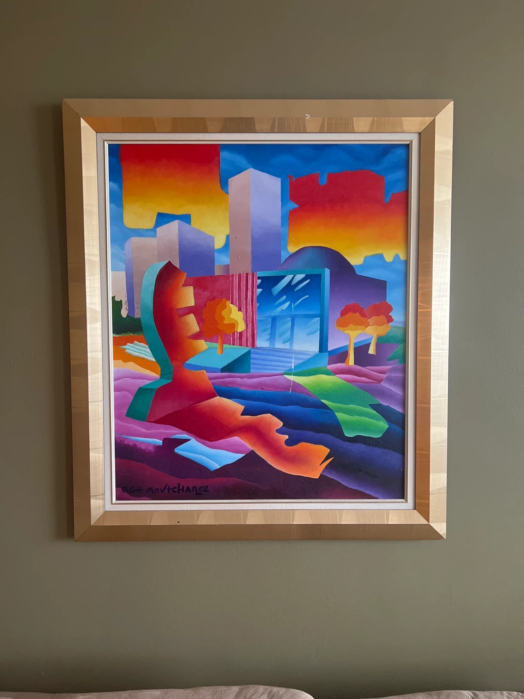 Large Original Oil Painting (44x38)