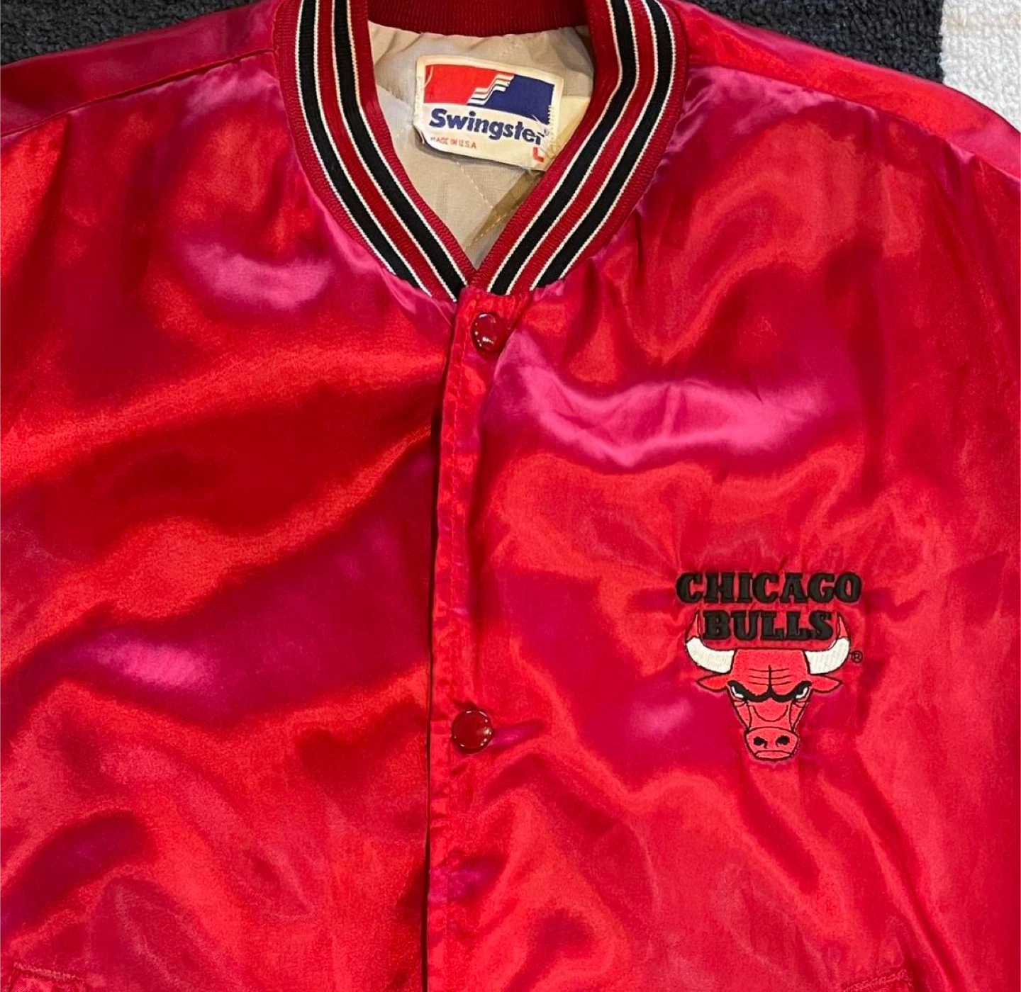Swingster Chicago Bulls Bomber Jacket - photo 2