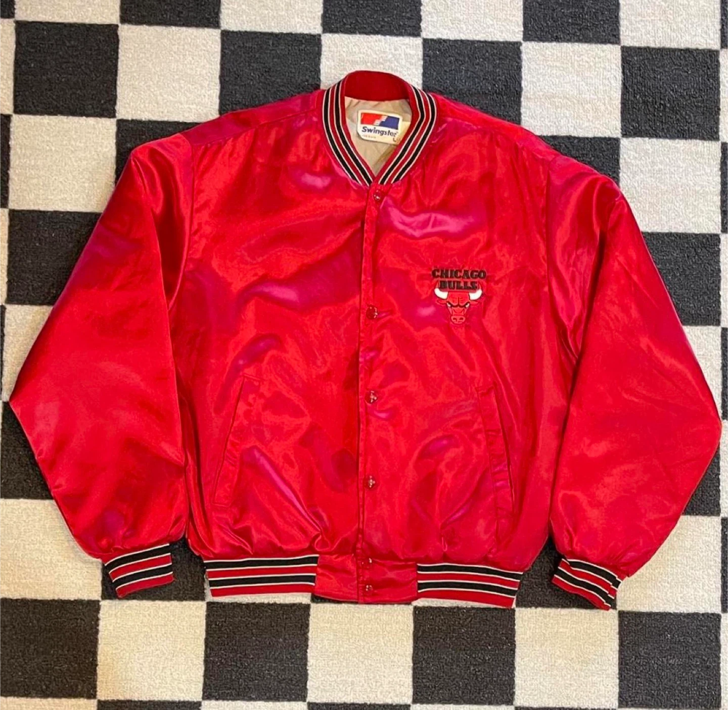 Swingster Chicago Bulls Bomber Jacket