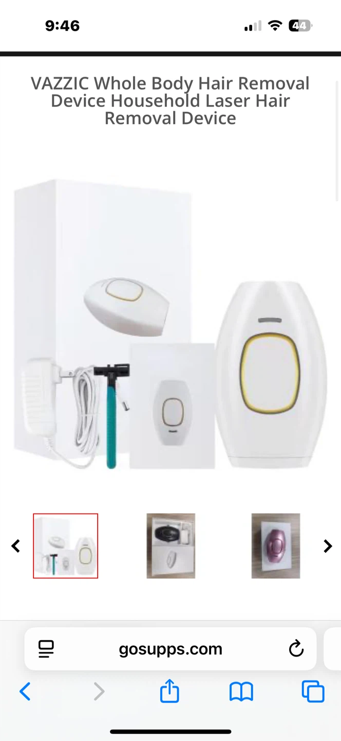 VAZZIC Whole Body IPL Laser Hair Removal Device - photo 2