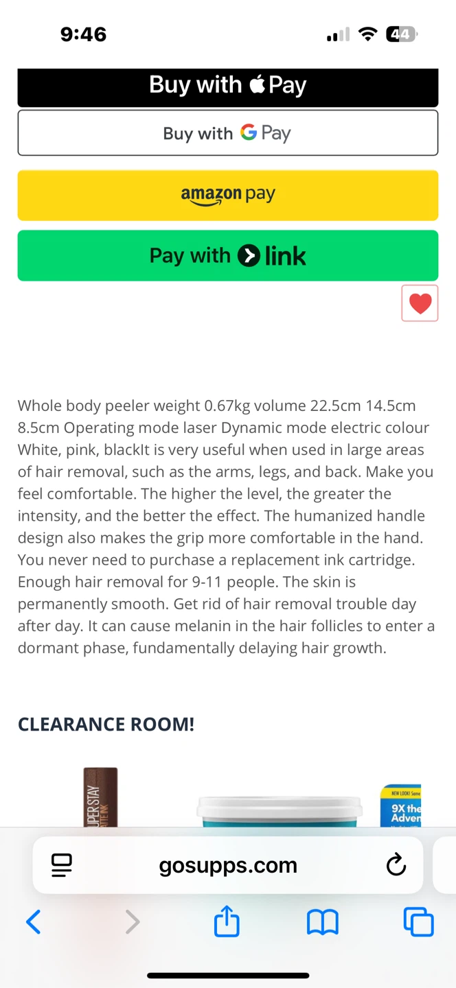 VAZZIC Whole Body IPL Laser Hair Removal Device - photo 3