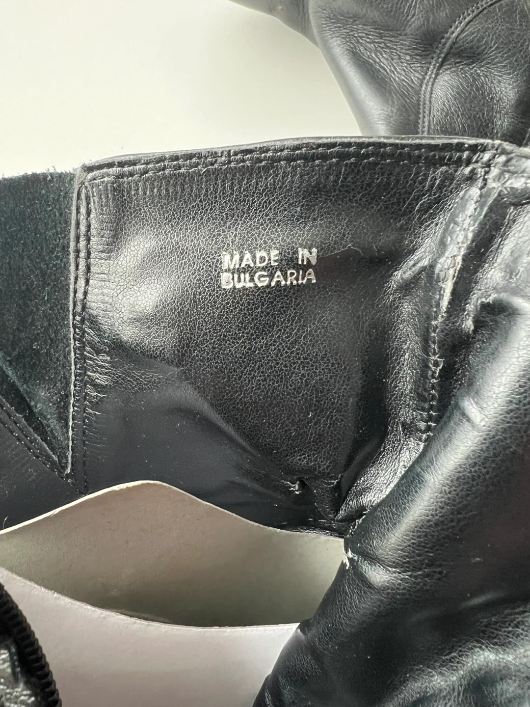 Black Leather Boots - Size 38 - photo 5