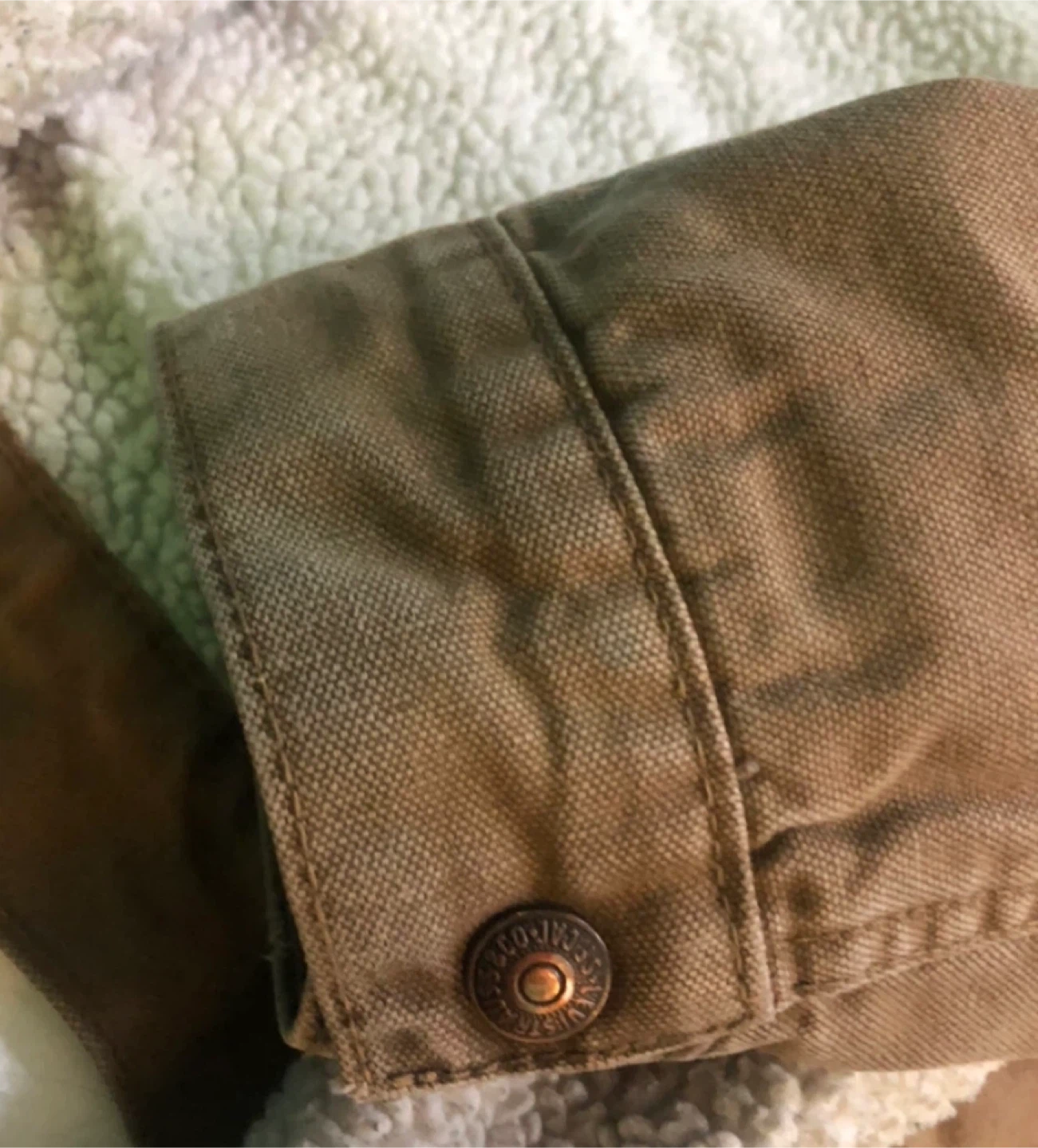 Levi Strauss & Co. Sherpa Lined Trucker Jacket Size L - photo 5