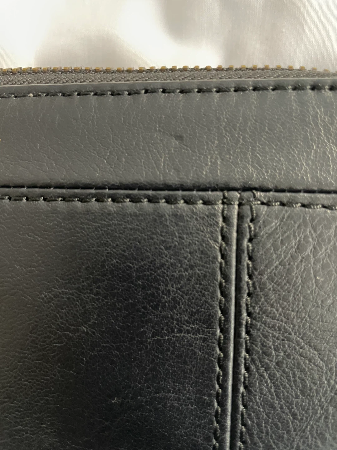 Jori Fossil midnight navy Leather Zip Around Wallet - photo 4