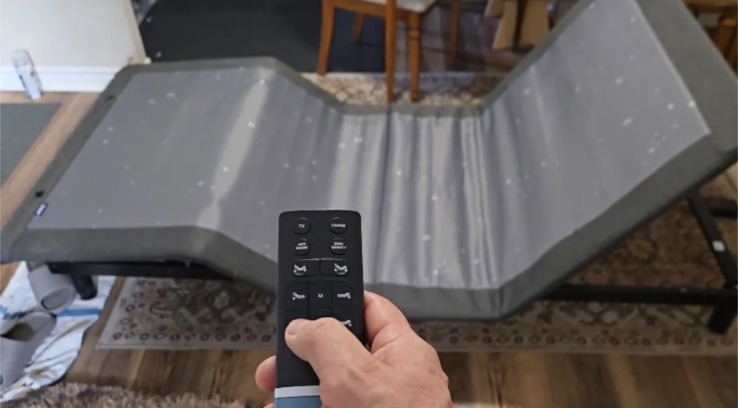 Adjustable Bed Frame Base with Remote - photo 4
